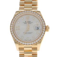 롤렉스 데이트저스트 다이아 골드 시계 (279138RBR)