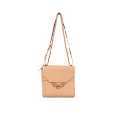 [S] 보테가베네타 더 클립 스퀘어 숄더 박스백 크로스백 스몰 베이지