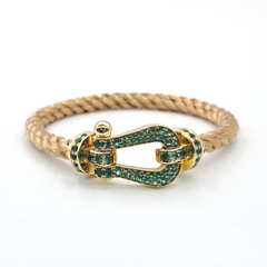 프레드 유색 포스텐 팔찌 (라지)