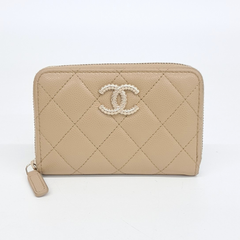 샤넬 캐비어 카드지갑