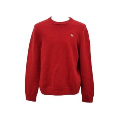 [XL] 셀린느 2AC85048T 울 니트 레드 B1020C055