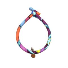 [PM] 에르메스 Bride 실크 네크리스 목걸이 B1114K142