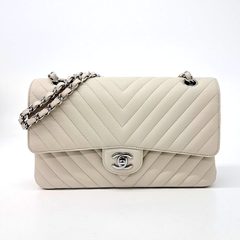 샤넬 쉐브론 클래식 미듐