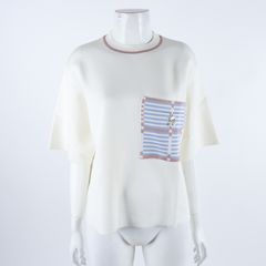 에르메스 반소매 니트