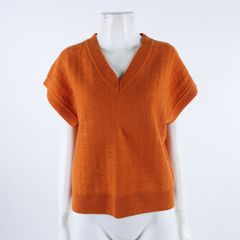 에르메스 반소매 니트