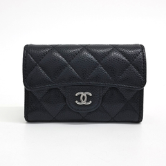 샤넬 캐비어 카드지갑