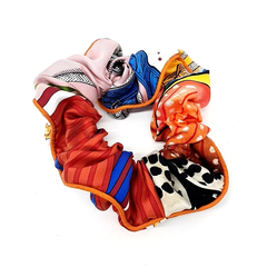 에르메스 실크 헤어슈슈