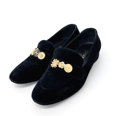 샤넬 벨벳 로퍼