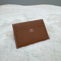 [미사용] 에르메스 시티즌 트윌 카드홀더 골드 에버컬러 카드지갑 Y91014