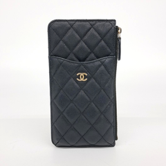 샤넬 캐비어 폰 홀더겸 카드지갑 AP0225