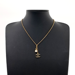 샤넬 로고 목걸이