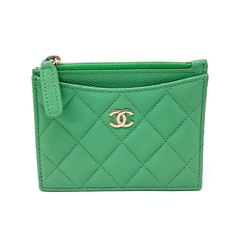 샤넬 캐비어 카드지갑