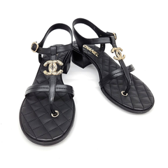 샤넬 플립플랍 샌들