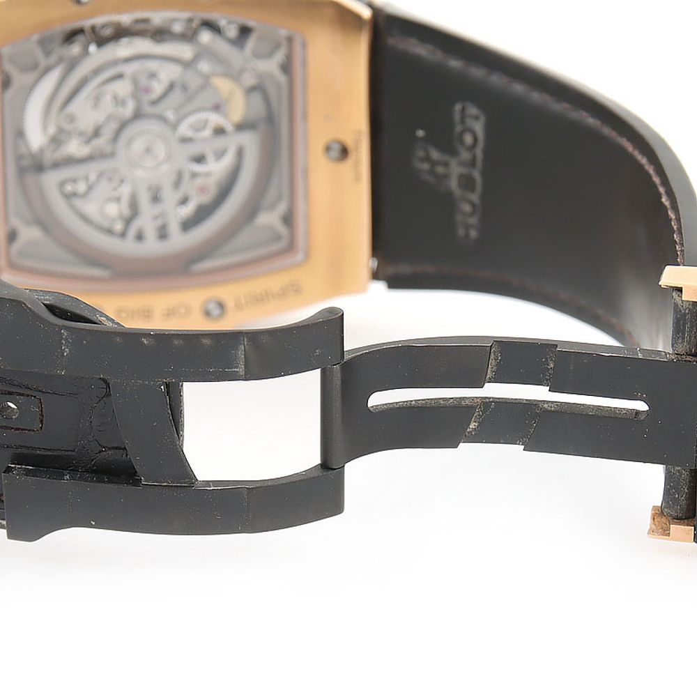 HUBLOT 위블로 스피릿 오브 빅뱅 크로노 골드 시계 (601.OX.0183.LR) 상품 이미지 4