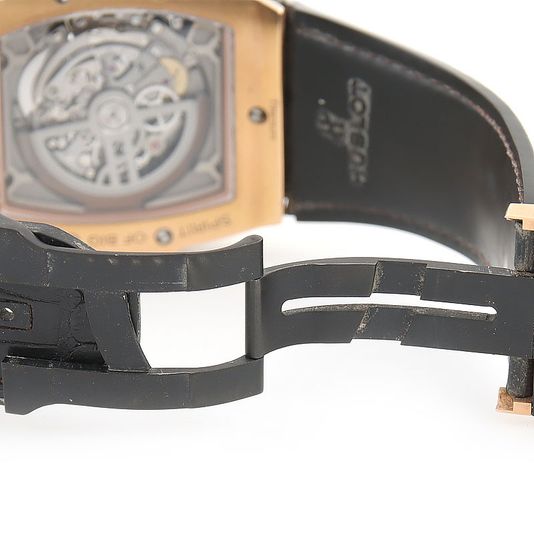 HUBLOT 위블로 스피릿 오브 빅뱅 크로노 골드 시계 (601.OX.0183.LR) 상품 이미지 4