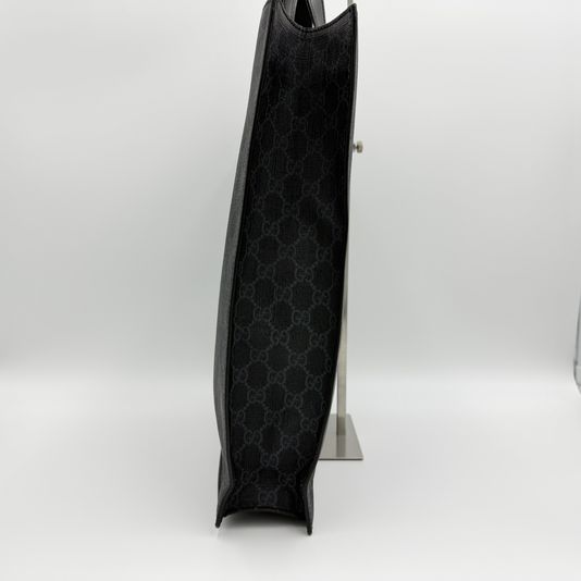 Gucci 구찌 GG 캔버스수프림 블랙 라지 토트백 숄더백 남성 495559 가방 상품 이미지 3
