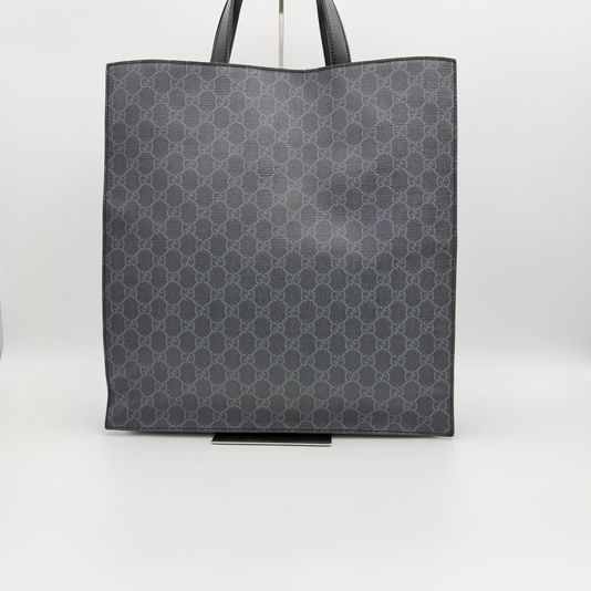 Gucci 구찌 GG 캔버스수프림 블랙 라지 토트백 숄더백 남성 495559 가방 상품 이미지 5