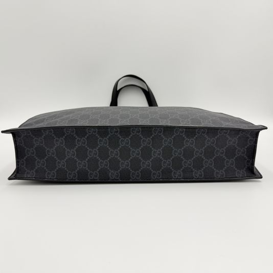 Gucci 구찌 GG 캔버스수프림 블랙 라지 토트백 숄더백 남성 495559 가방 상품 이미지 6