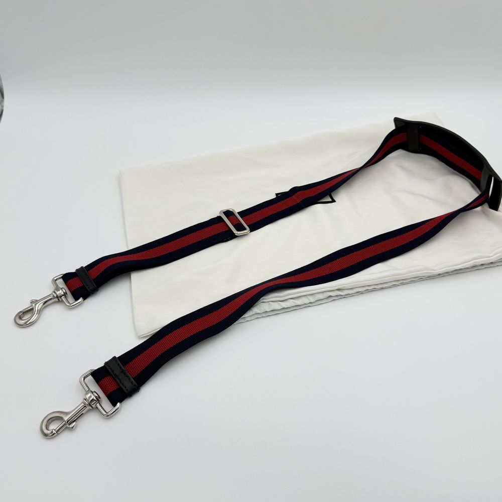 Gucci 구찌 GG 캔버스수프림 블랙 라지 토트백 숄더백 남성 495559 가방 상품 이미지 9