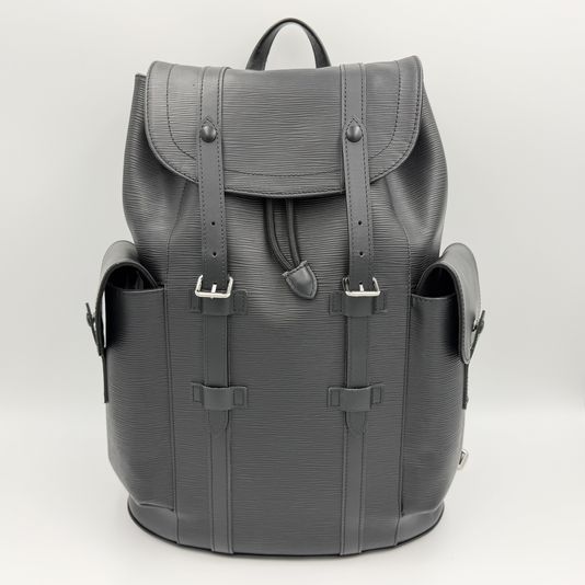 Louis Vuitton 루이비통 크리스토퍼 에삐 레더 포켓 아웃도어 남성 백팩 M50159 가방 상품 이미지 2