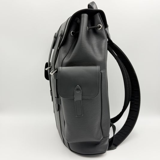 Louis Vuitton 루이비통 크리스토퍼 에삐 레더 포켓 아웃도어 남성 백팩 M50159 가방 상품 이미지 3