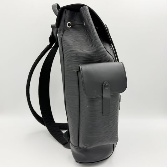 Louis Vuitton 루이비통 크리스토퍼 에삐 레더 포켓 아웃도어 남성 백팩 M50159 가방 상품 이미지 4