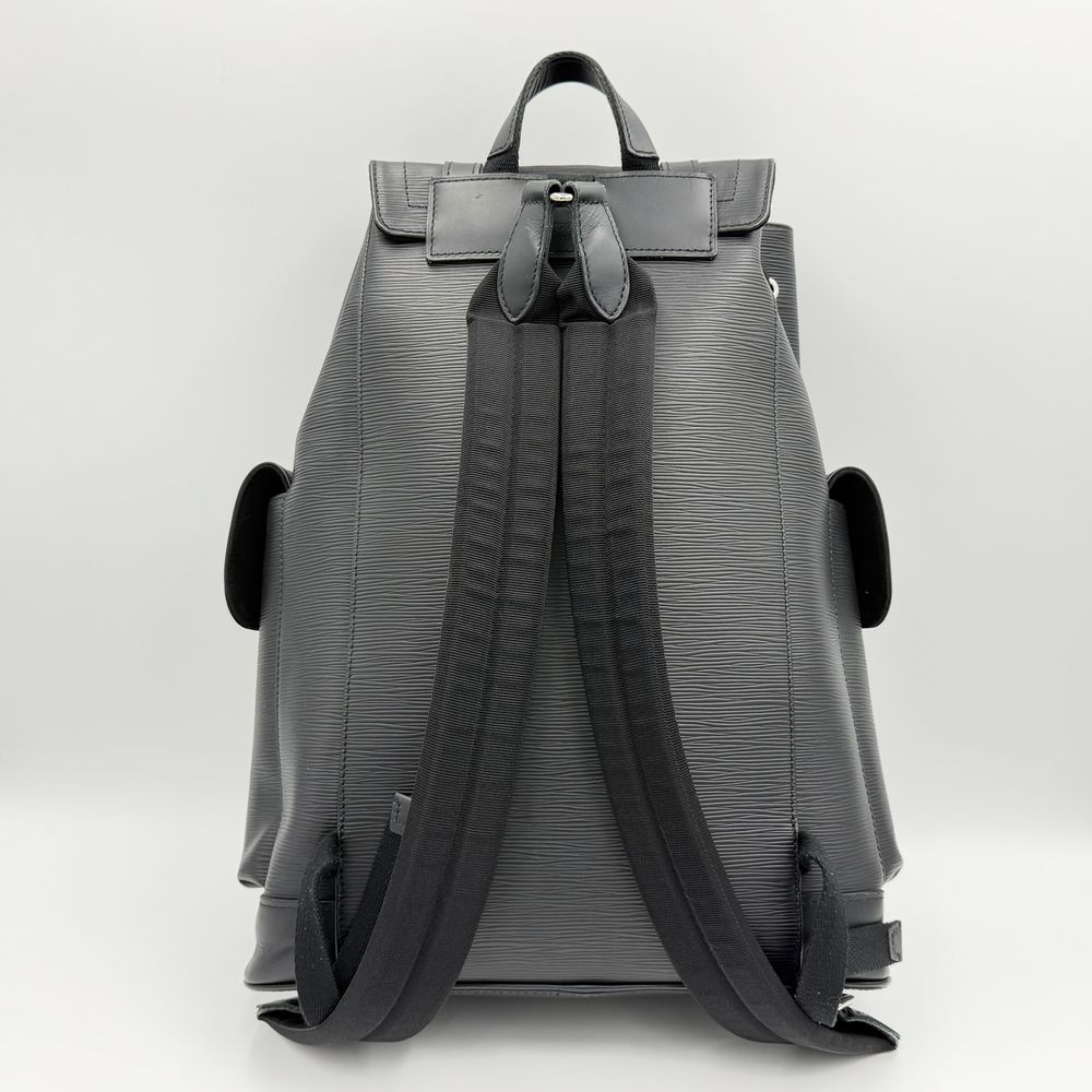 Louis Vuitton 루이비통 크리스토퍼 에삐 레더 포켓 아웃도어 남성 백팩 M50159 가방 상품 이미지 5