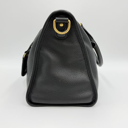 Prada 프라다 비텔로다이노 금장 토트백 모터백 금장 2WAY BL0805 가방 상품 이미지 3