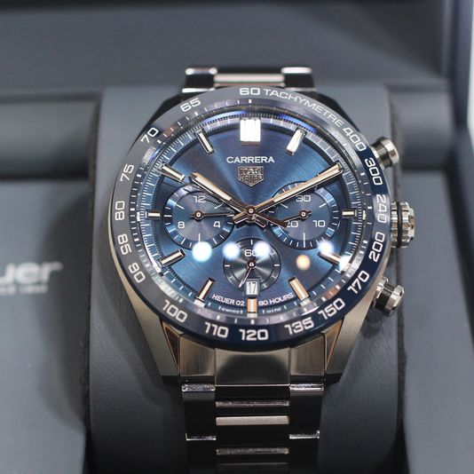 Tagheuer 태그호이어 까레라 크로노그래프 44mm 오토매틱 CBN2A1A.BA0643 상품 이미지 2