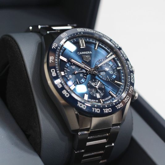 Tagheuer 태그호이어 까레라 크로노그래프 44mm 오토매틱 CBN2A1A.BA0643 상품 이미지 4