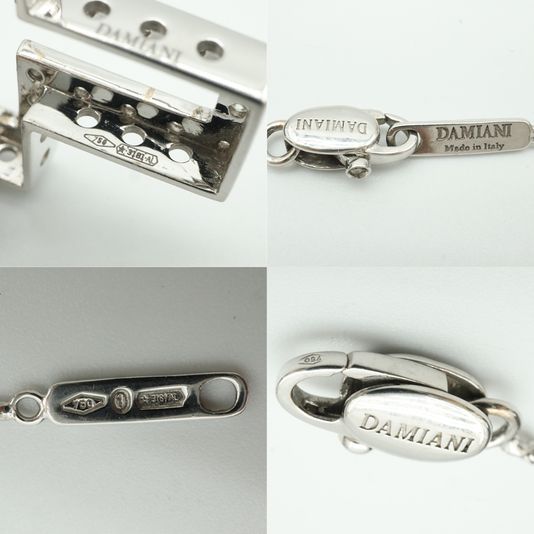 Damiani 다미아니 Damiani(다미아니) 20073459 18K 화이트 골드 0.42캐럿 다이아 루비 벨에포크 네크리스 목걸이 상품 이미지 10
