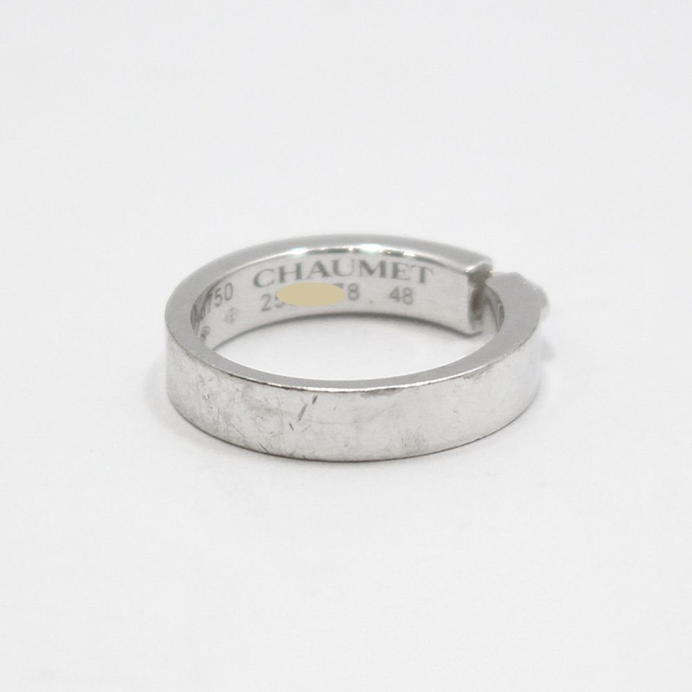 Chaumet 쇼메 080315 화이트 골드 4MM 리앙 에비당스 5P 다이아 반지 48호 상품 이미지 5