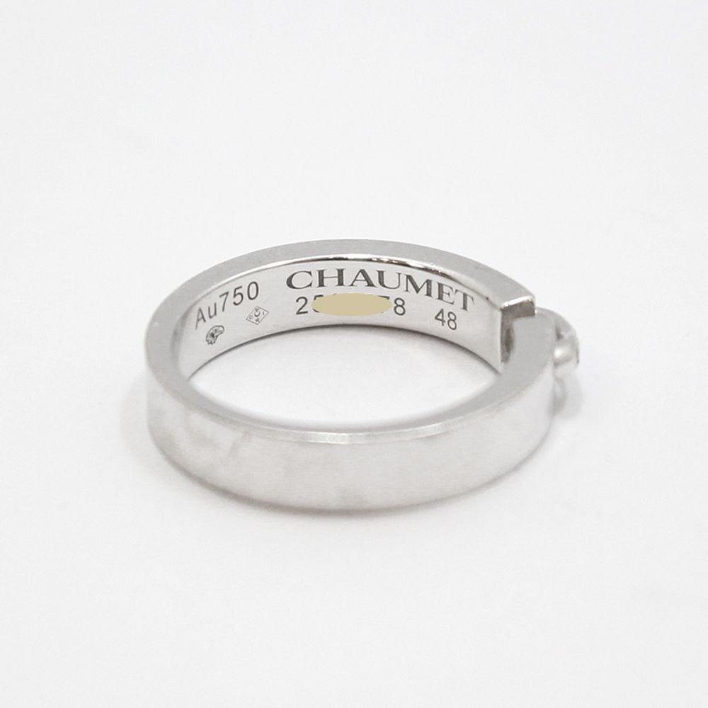 Chaumet 쇼메 080315 화이트 골드 4MM 리앙 에비당스 5P 다이아 반지 48호 상품 이미지 6