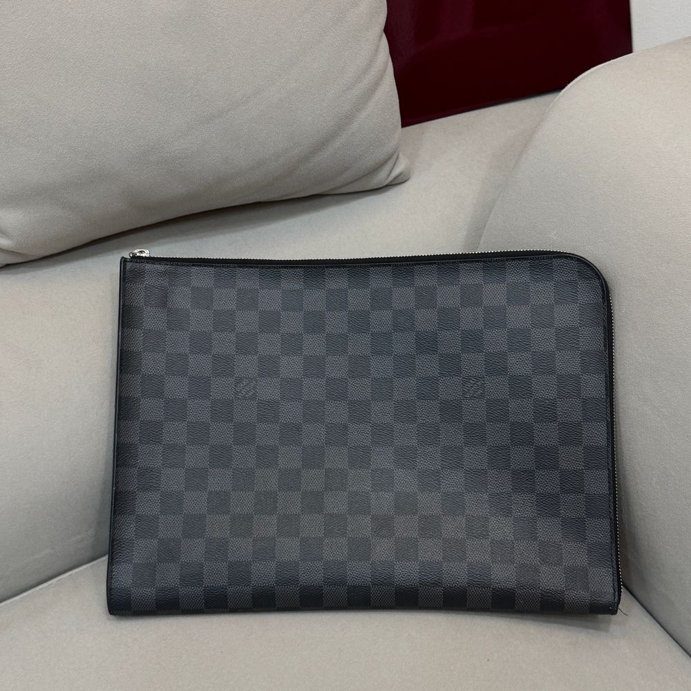 Louis Vuitton 루이비통 다미에 그라파이트 포쉐트 주르 클러치 상품 이미지 1