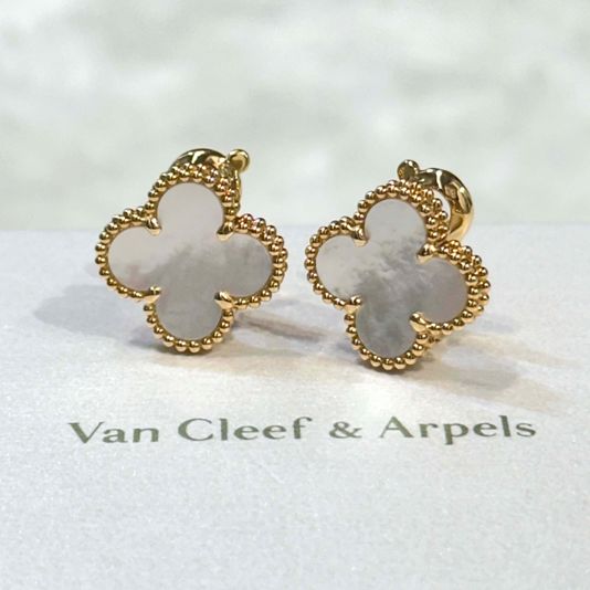 Van Cleef & Arpels 반클립앤아펠 YG 빈티지알함브라 이어링 VCARA44100 -J041602 상품 이미지 1