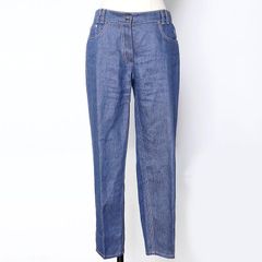 에르메스 블루 데님 팬츠 38 69342