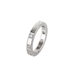 (중고명품)까르띠에 라니에르 18K 화이트골드 다이아 9P 50호