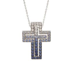 (중고명품)다미아니 20088476 벨에포크 18K 화이트골드 다이아 아이스버그 라지