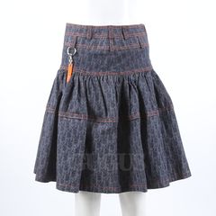 크리스찬 디올 데님 스커트