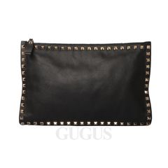 발렌티노 락스터드 클러치(영수증O)/30467-2