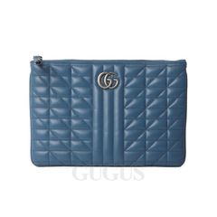 구찌 525541 GG마몽 마틀라세 은장 클러치백/30918-1