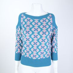 샤넬 캐시미어 긴팔 니트