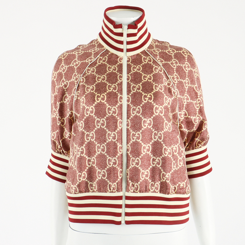 その他 2 GUCCI Silk Zip Jacket 127462 | eBay