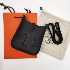 에르메스 에블린 16 아마존 백 클레망스 팔라듐 하드웨어 누아 W각인 H069426CKAV