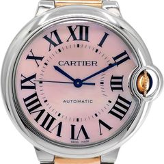 까르띠에 발롱블루 18K 핑크골드 콤비 남여공용 36mm 3284