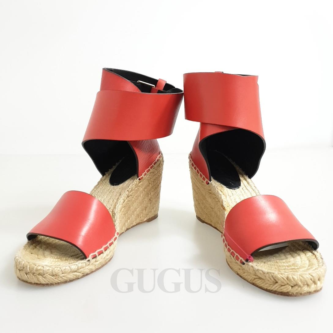 専用1 CELINE Céline Espadrille Wedge Sandals 127592 | eBay