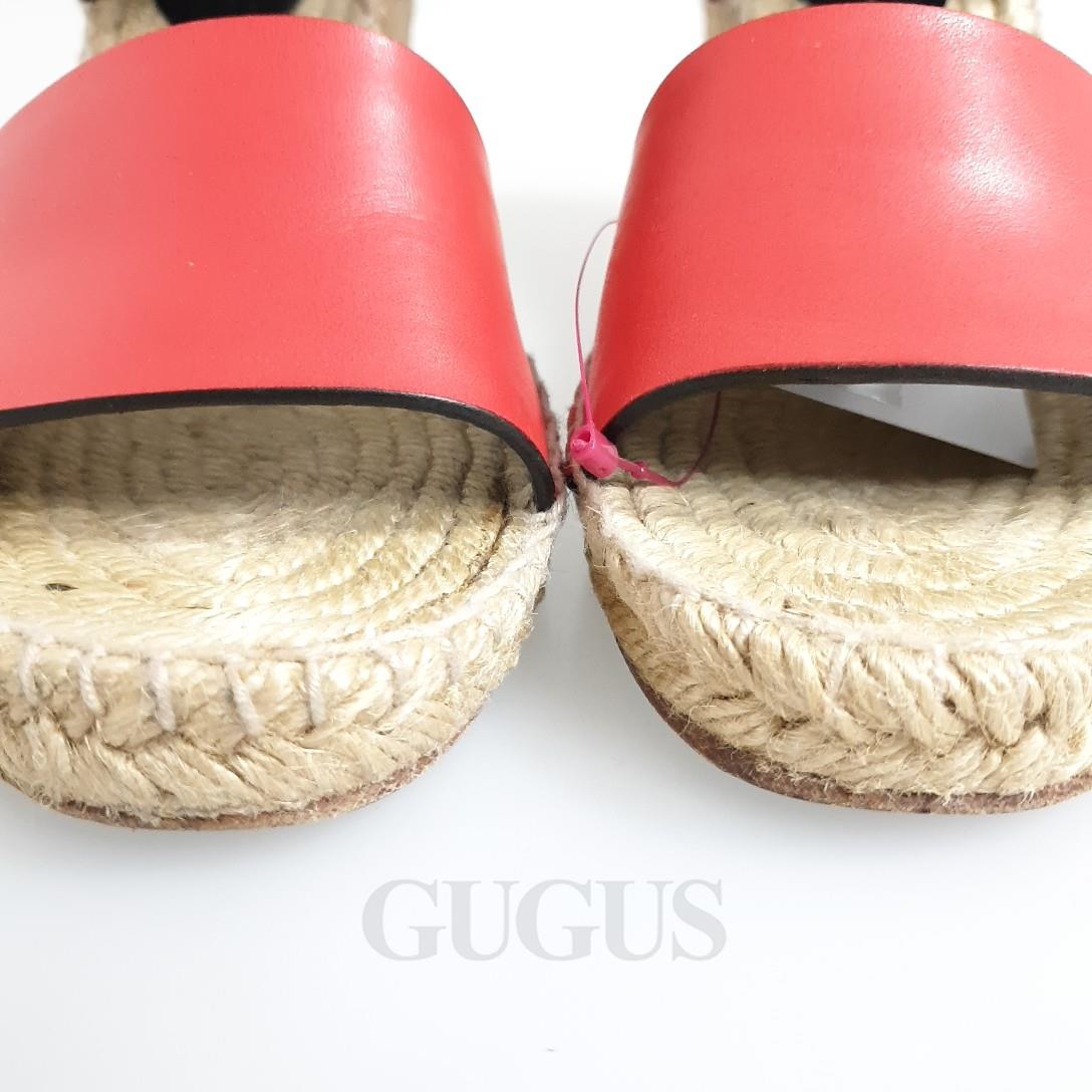 CELINE Céline Espadrille Wedge Sandals 127592 | eBay