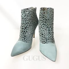 지미추 스웨이드 앵클 부츠