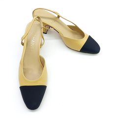 샤넬 투톤 슬링백